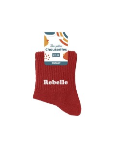 Chaussettes enfant Rebelle 2
