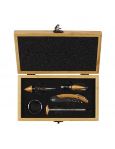 Coffret en bambou pour le vin 2