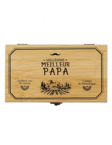 Coffret en bambou pour le vin
