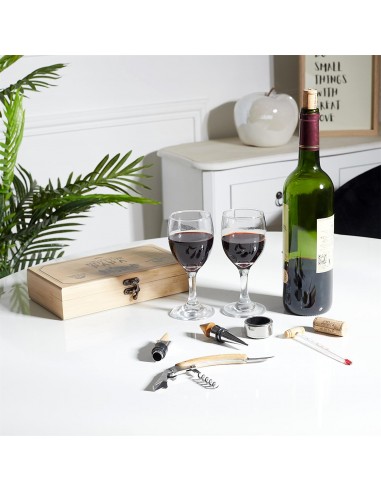 Coffret en bambou pour le vin