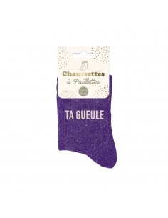 Chaussettes à paillettes Ta... 2