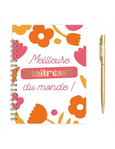 Coffret carnet stylo MAITRESSE