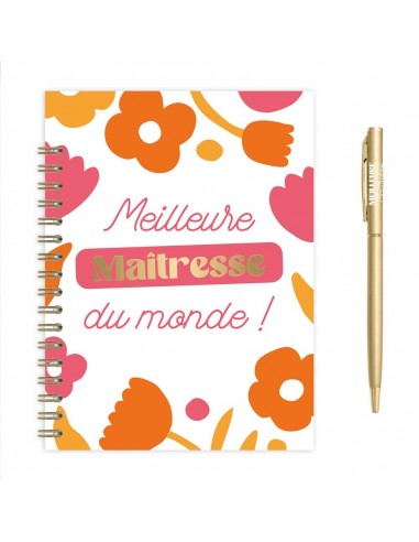 Coffret carnet stylo MAITRESSE