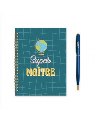 Coffret carnet stylo MAITRE