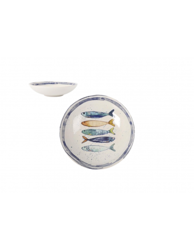 Poisson - Assiette creuse D21cm