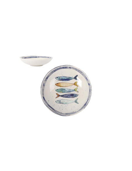 Poisson - Assiette creuse D21cm