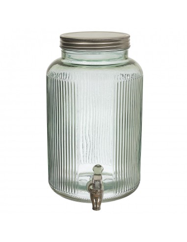 Fontaine en verre coloré 5L