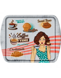 Plateau métal rétro –...