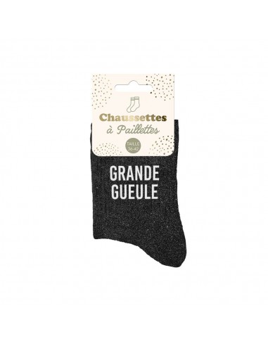 Chaussettes à paillettes Grande Gueule