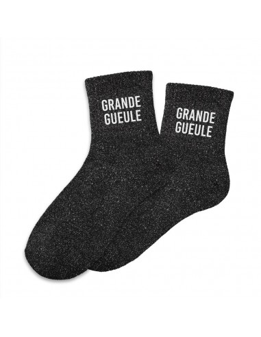 Chaussettes à paillettes Grande Gueule