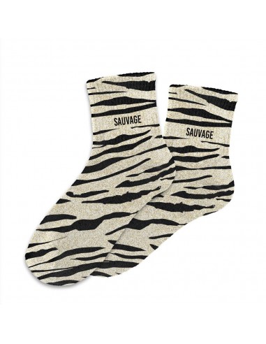 Chaussettes à paillettes Sauvage