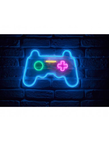 Néon Manette gamer multicolore USB –...