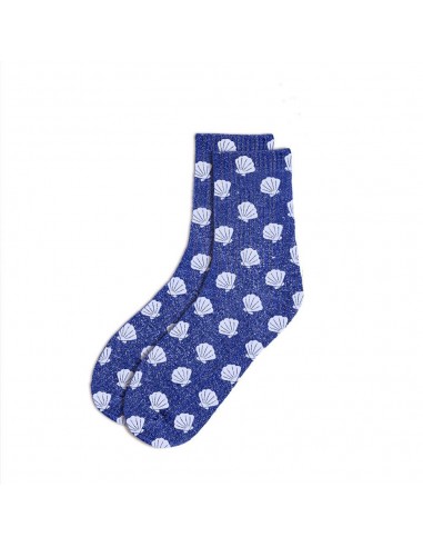 Chaussettes à paillettes bleu – Motif...
