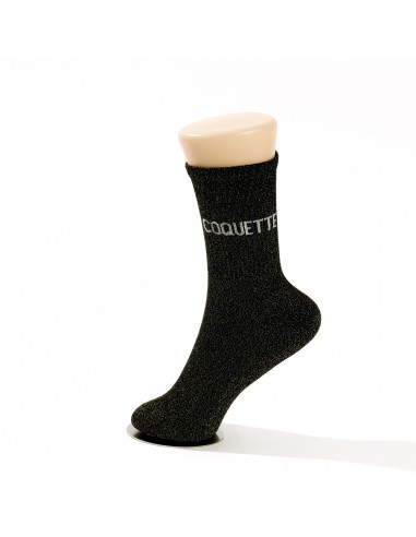 Chaussettes pailletées « COQUETTE » –...