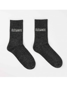 Chaussettes à paillettes...