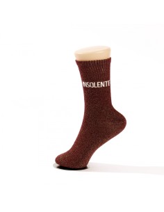 Chaussettes Insolente rouges pailletées 36-42 | Ultra Tendance 2