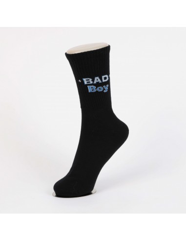 Chaussettes « BAD BOY » – Noires avec...
