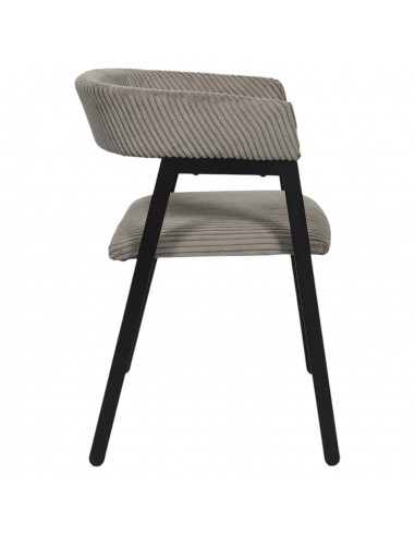 SCOTT - Fauteuil design en velours...