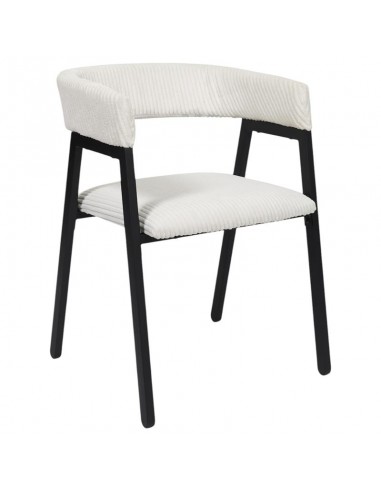 SCOTT - Fauteuil design en velours...