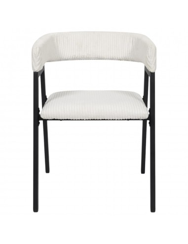 SCOTT - Fauteuil design en velours...