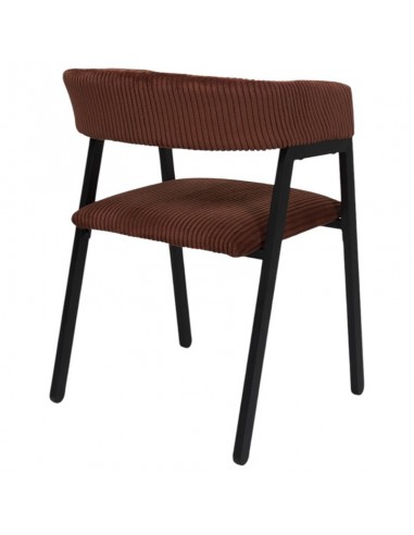 SCOTT - Fauteuil design en velours...