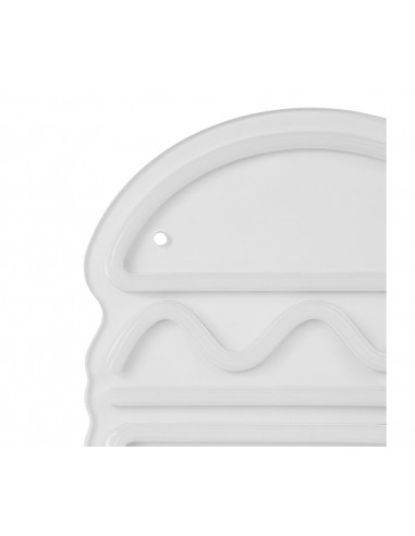 Néon mural USB « Burger » – Jaune,...