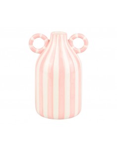 Vase décoratif rayé –...