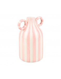 Vase décoratif rayé –... 2