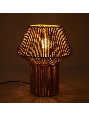 Lampe à poser avec abat-jour effet...