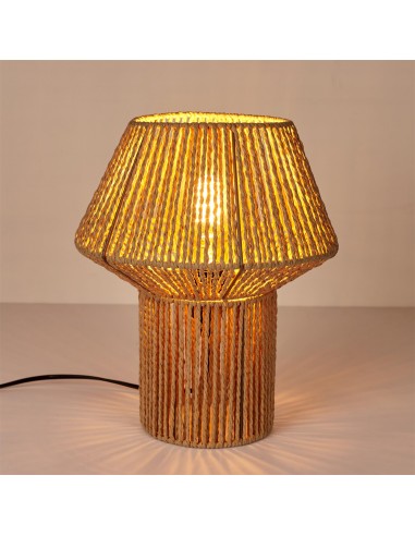 Lampe à poser avec abat-jour effet...