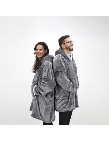 Sweat Plaid à Capuche Intérieur...