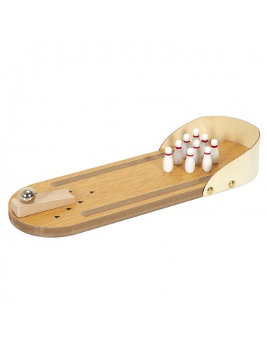 Mini Bowling de Bureau – Jeu en Bois...