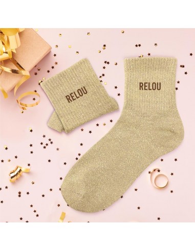 Chaussettes à paillettes Relou