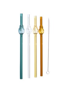 Set de 4 Pailles en Verre... 2