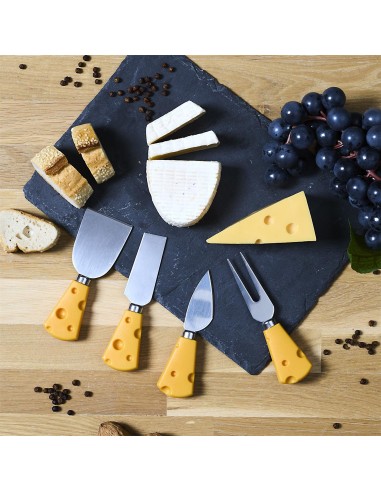 Set 4 Couteaux à Fromage Rock Fort Inox