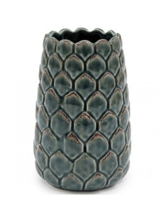 Vase Feuilles d’Artichaut 15 cm Stoneware