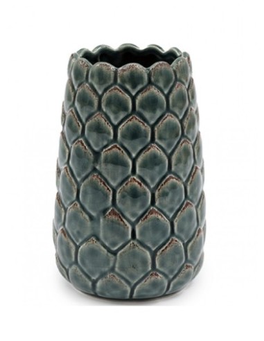 Vase Feuilles d’Artichaut 15 cm Stoneware