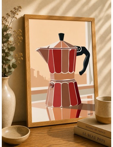 Affiche Vintage Café 30x40 – Déco cuisine rétro made in France