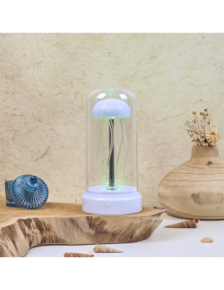 Lampe Méduse LED Couleurs Changeantes – Lampe déco zen et immersive