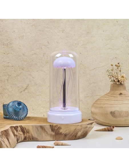 Lampe Méduse LED Couleurs Changeantes – Lampe déco zen et immersive