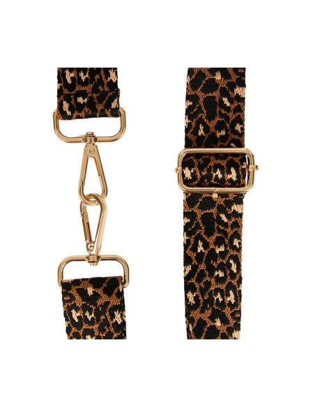 Sangle de sac léopard ajustable – Bandoulière tendance femme
