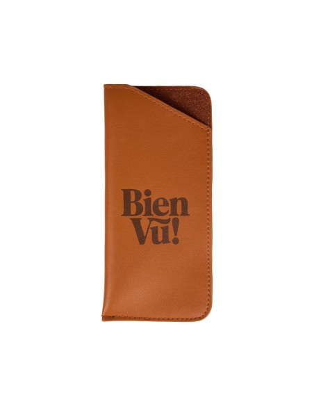 Étui à lunettes marron Bien Vu – Étui élégant et pratique