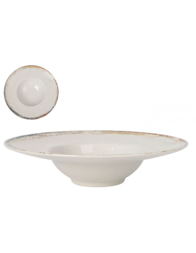 Assiette creuse Albus 28 cm – Pasta bowl en grès