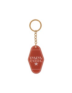 Porte-clés motel Papa Cool rétro