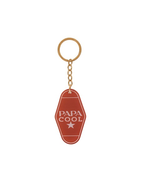 Porte-clés motel Papa Cool rétro