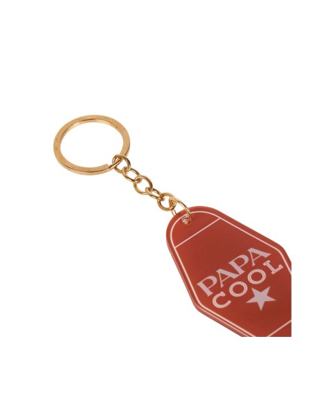 Porte-clés motel Papa Cool rétro