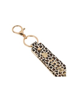 Porte-clés sangle léopard Rebelle 2