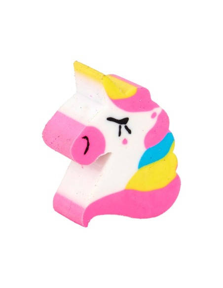 Minis gommes déco fantaisie 4 pièces