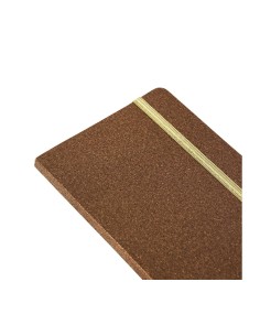 Carnet A6 marron à paillettes 80 pages 2