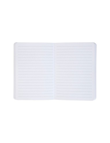 Carnet A6 marron à paillettes 80 pages